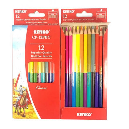 

PENSIL WARNA DUO COLOR 12 WARNA