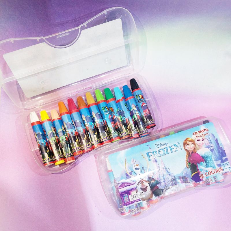 

Crayon mewarnai yang bagus warna hidup tebal crayon TK crayons sekolah