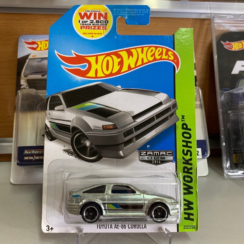Hot wheels Toyota AE 86 Corolla Zamac
