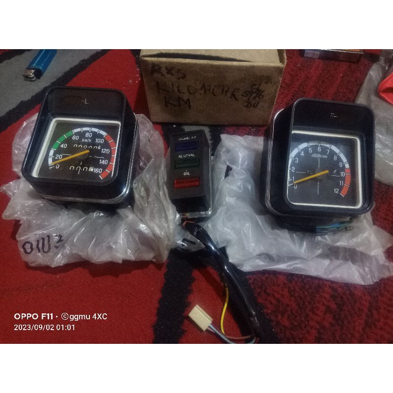 spedo rxs spido RX-S speedometer RX spesial imitasi lawass stok lama pembuatan 1996 spido rxs rx spe