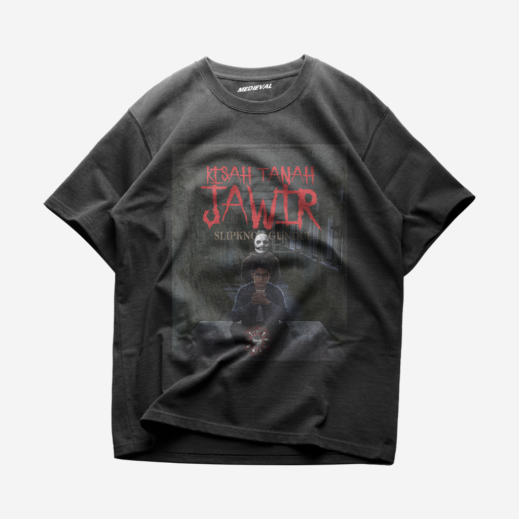 KAOS BAJU Film KISAH TANAH JAWA Plesetan | T-SHIRT KISAH TANAH JAWIR | SLIPKNOT BAND METAL MUSIK ROC