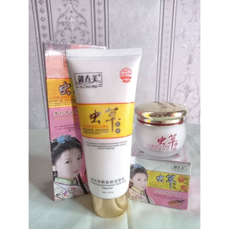 YU CHUN MEI ORIGINAL (krim malam dan sabun)