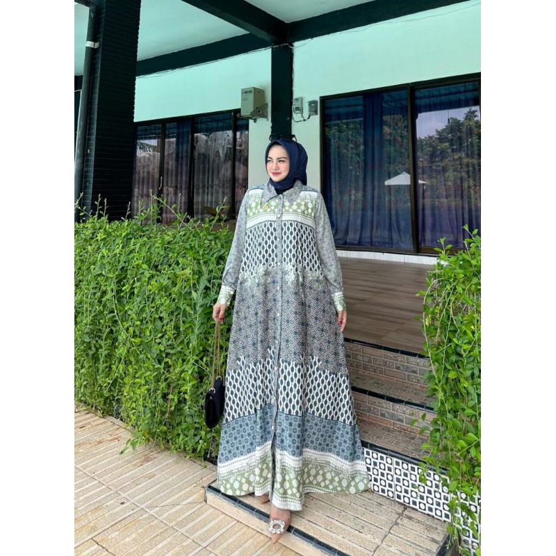 gamis azizah dress by fadiyah
