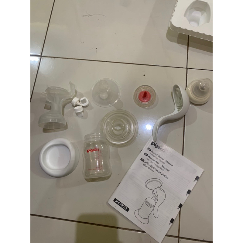 pompa asi manual pigeon breast pump manual preloved murah asi booster