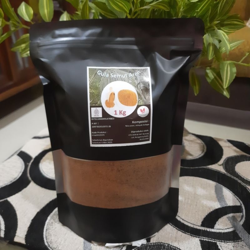 

GULA SEMUT AREN/PALM SUGAR ORGANIK 1 KG, GULA MERAH BUBUK/PALMSUGAR/BROWN SUGAR
