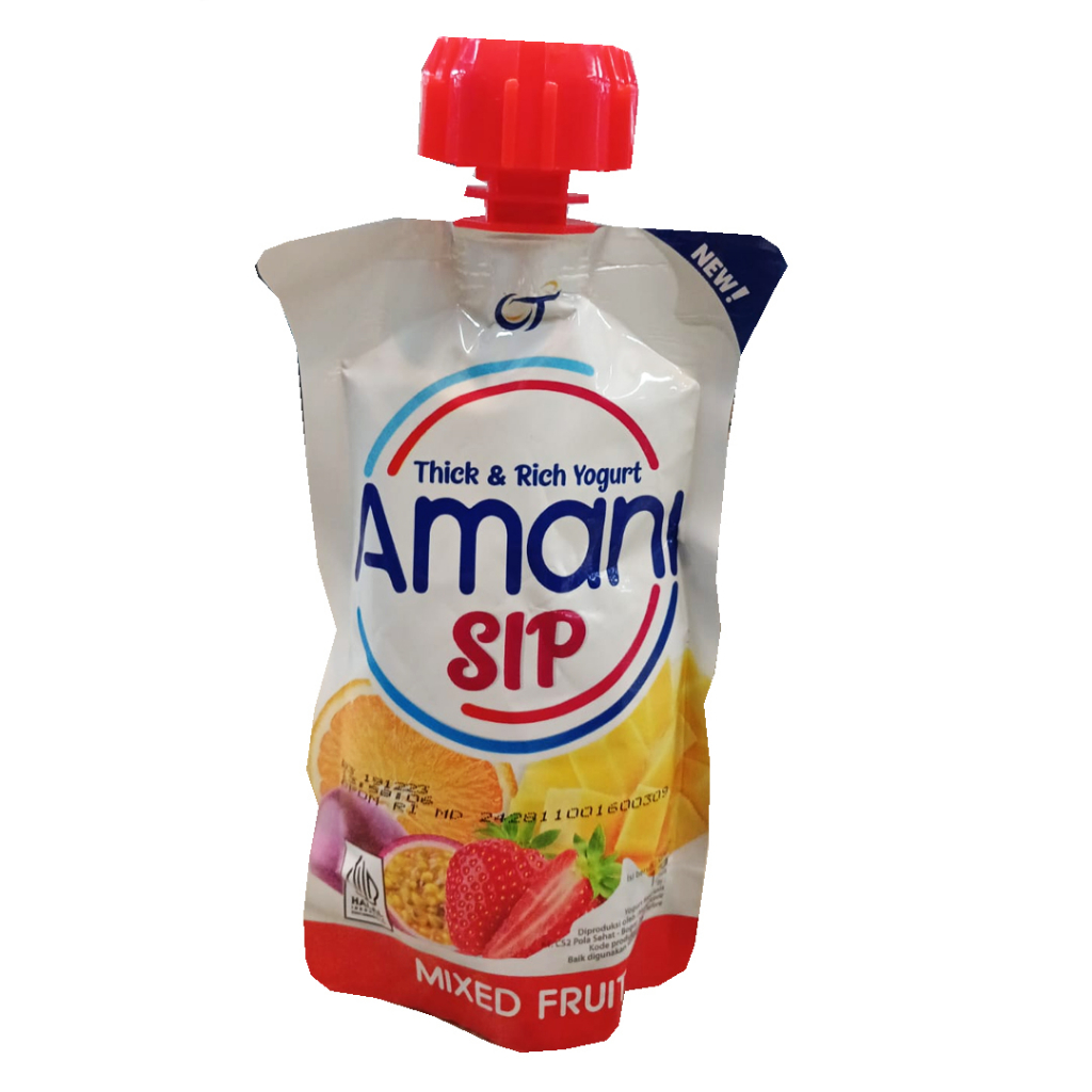 

AMANI SIP THICK & RICH YOGURT MIXED FRUIT 120g