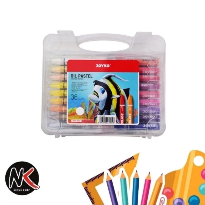 

Krayon/Crayon/Oil Pastel JOYKO 36 Warna