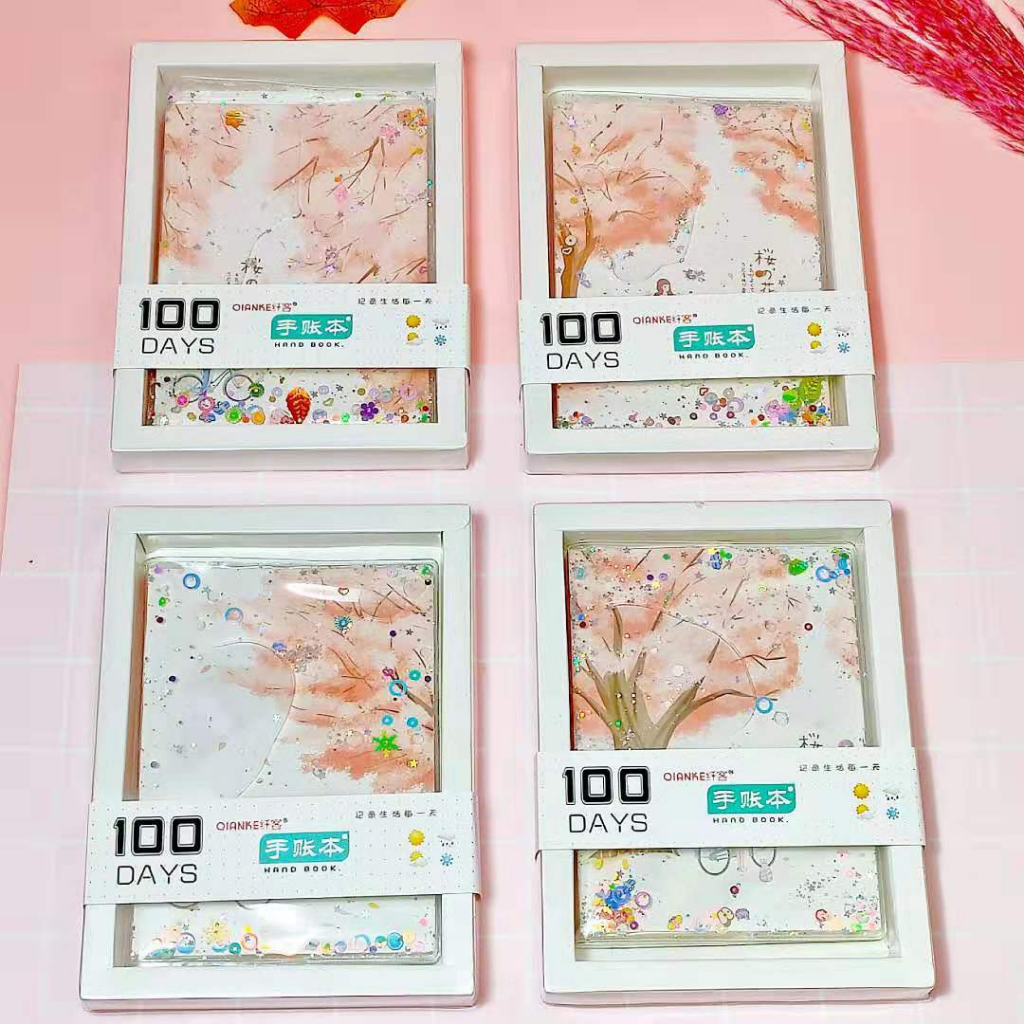 

(ctshop1) A6 Notebook glitter/ Buku catatan diary jurnal/ Buku tulis notebook kartun