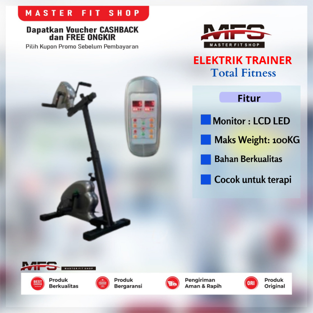 Alat fitness Elektrik Trainer Terapi orang tua