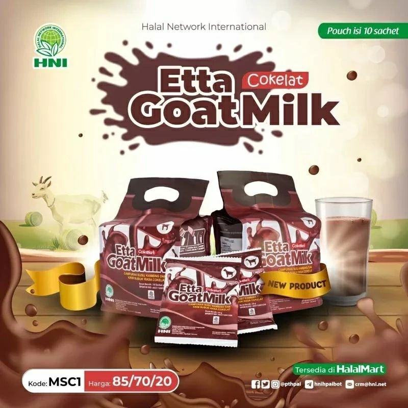 

SUSU KAMBING ETAWA RASA COKLAT