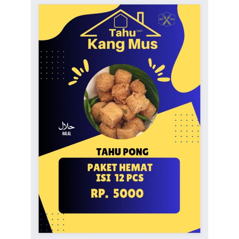 

Tahu Pong isi 12 pcs