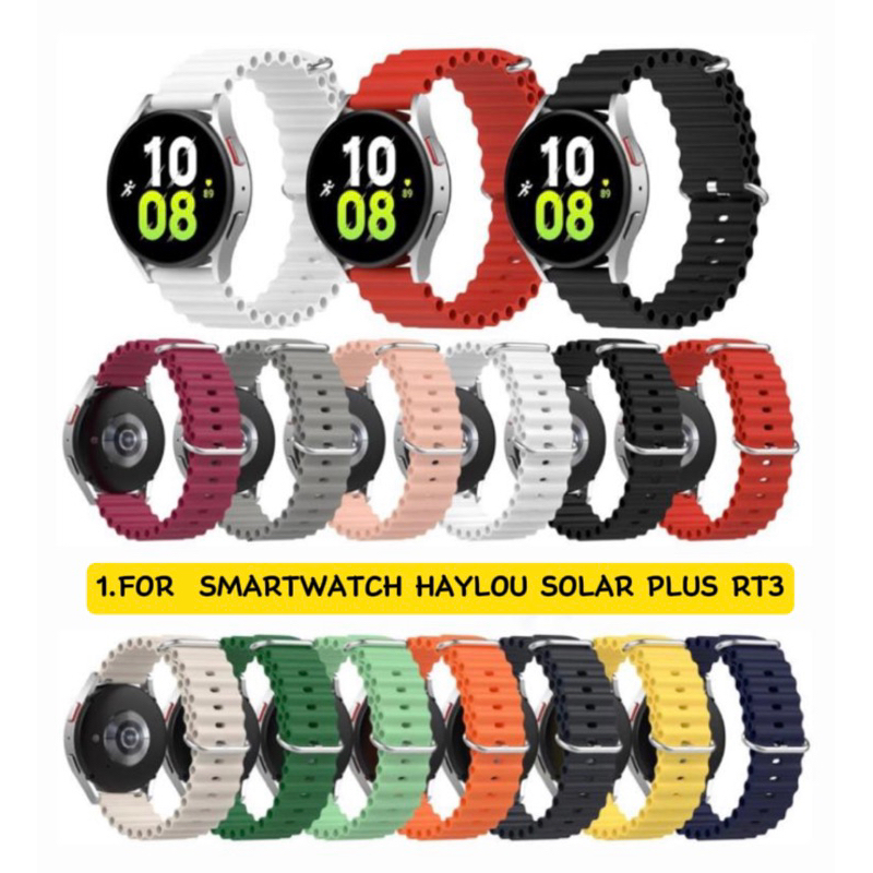Strap/Tali Jam Smartwatch For Haylou Solar Plus RT3 - 22mm Silicone