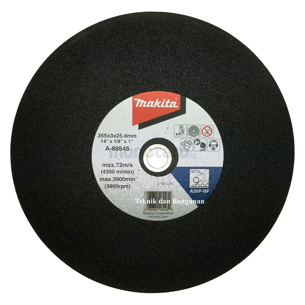 Batu Potong Gerinda 14 Inch MAKITA / Mata CUT OFF Gerinda POTONG 14" MAKITA D-62088-5