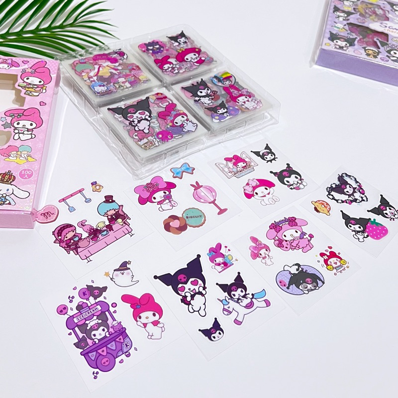 

sticker momo waterproof motif kartun