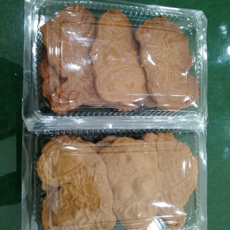 

Pekong pia mentega rapuh (isi 10 )