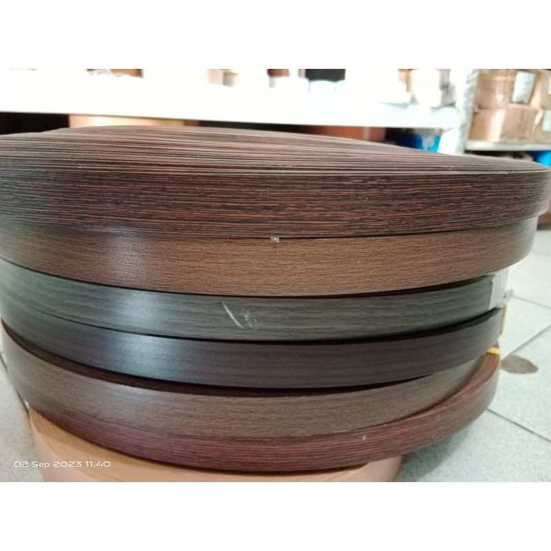 edging hpl winston motif kayu ukuran 2.2 cm