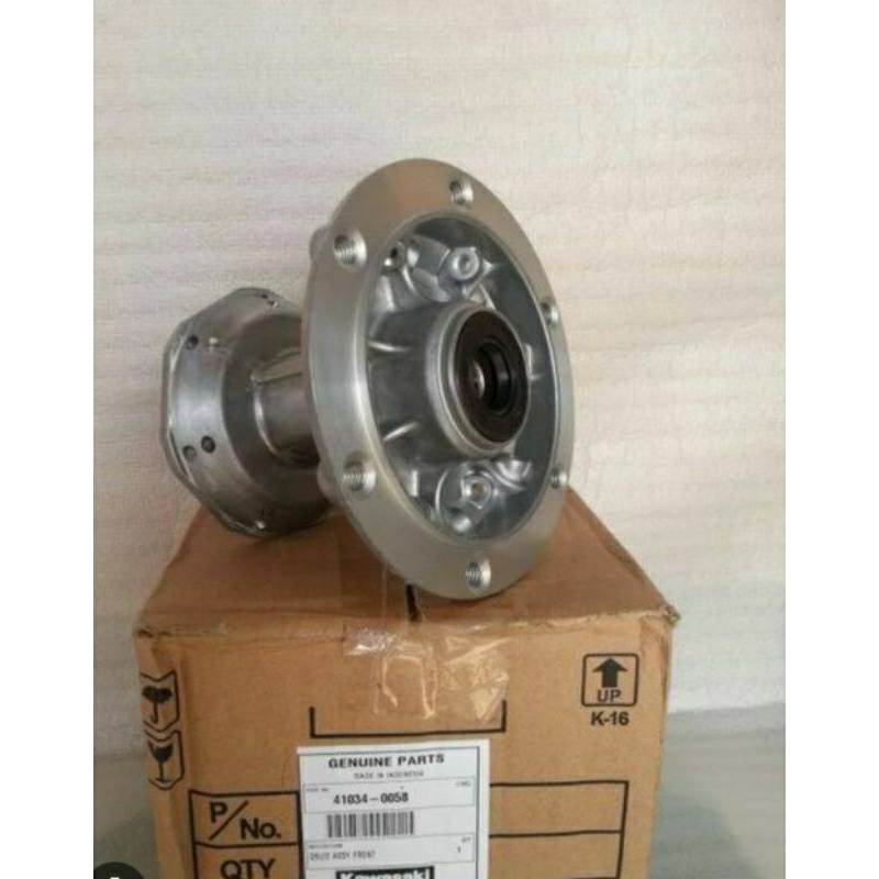 Tromol depan klx150 Klx Bf ori asli kawasaki baru