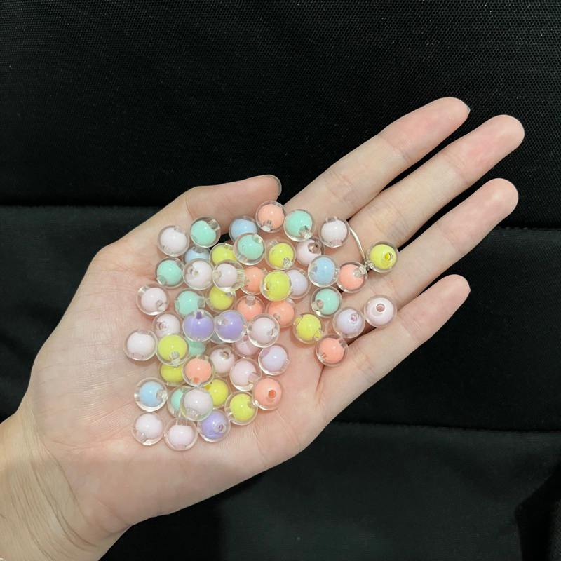 Mote akrilik isi bulat 20gram