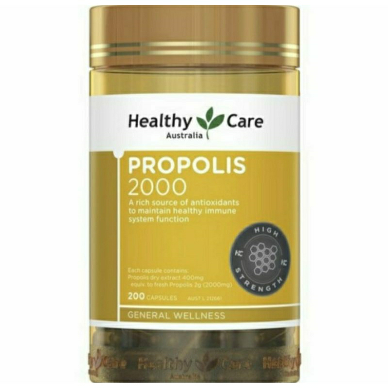 Healthy care propolis 2000mg 2000 mg 200 caps