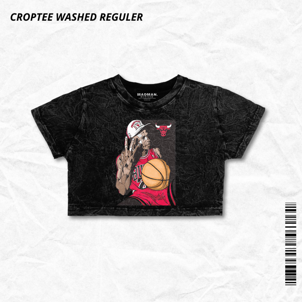 MADMAN Croptee Washed  MICHAEL JORDAN | CRPW 33