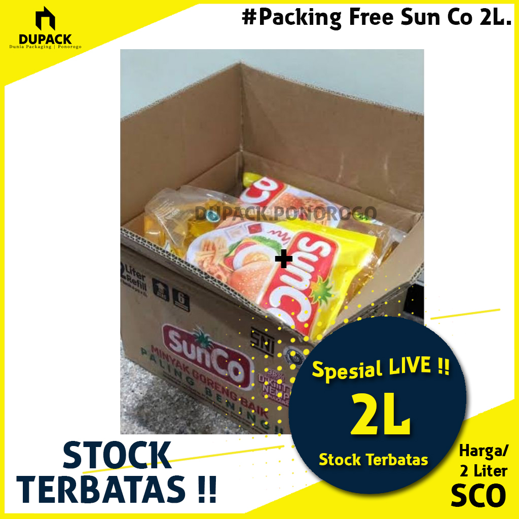 

Minyak Sun Co 2L Free Packing Kardus Expired 2025