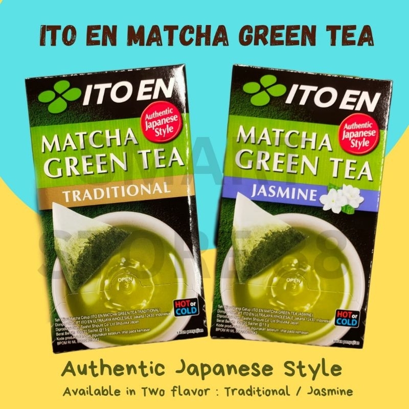 

ITOEN MATCHA GREEN TEA ISI 20 AUTHENTIC JAPANESE STYLE TEH HIJAU MATCHA JEPANG