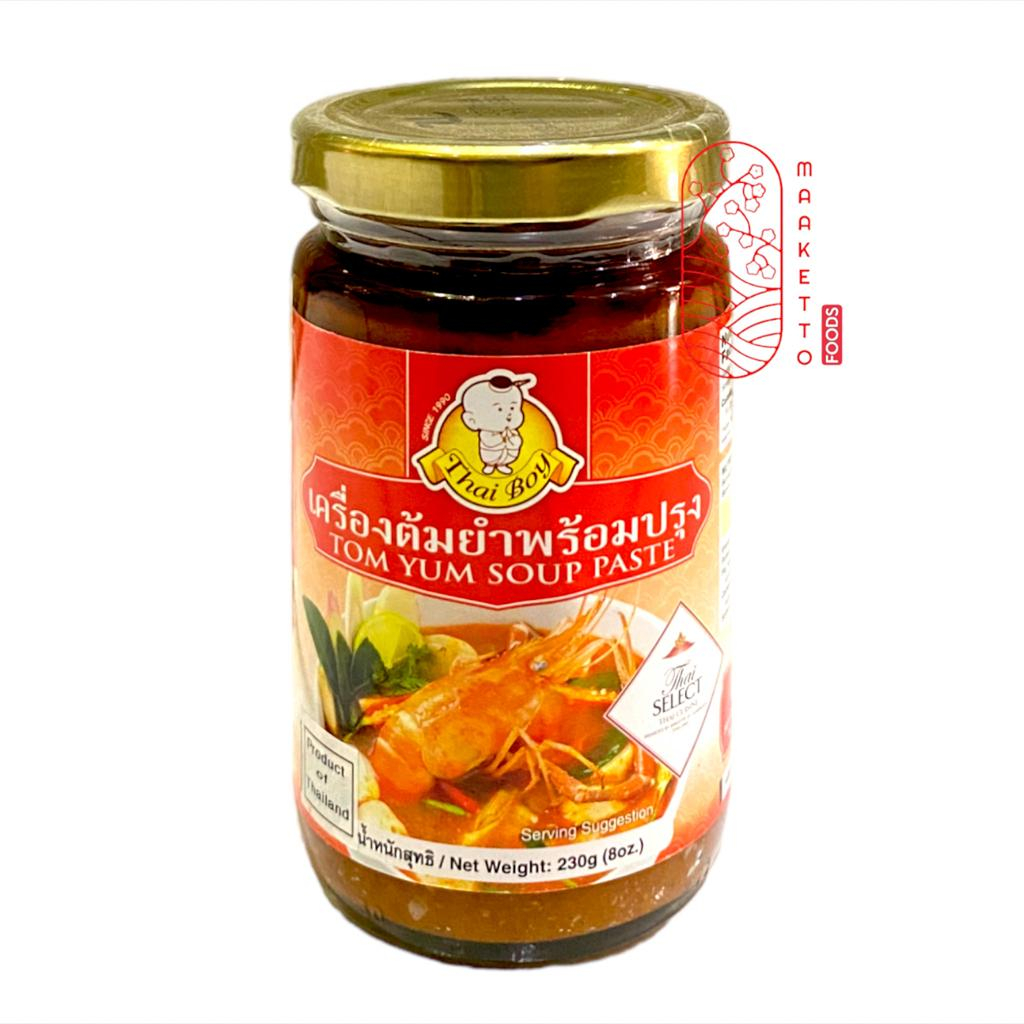 

Thai Boy Tom Yam Soup Paste / Bumbu Sup Tom Yam / Bumbu Tom Yum 230gr