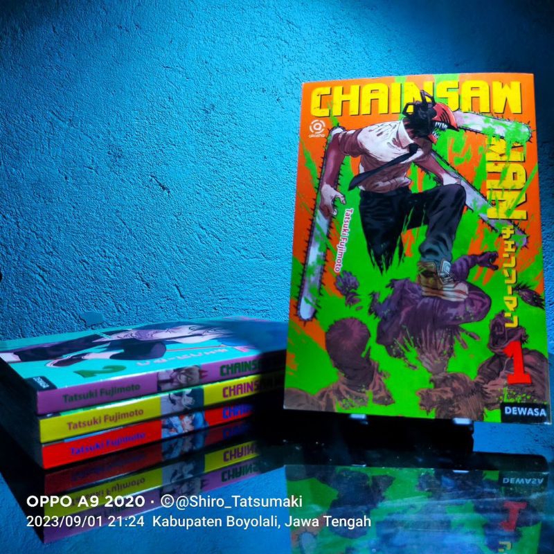 komik Chainsaw Man Bekas Set 1-4 Preloved bekas murah
