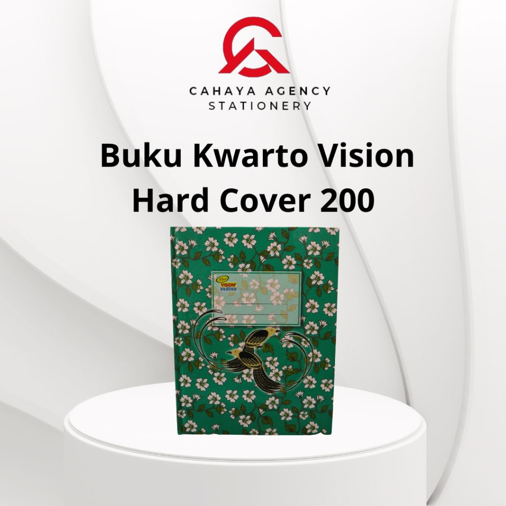 

Buku Kwarto Vision Hard Cover isi 200