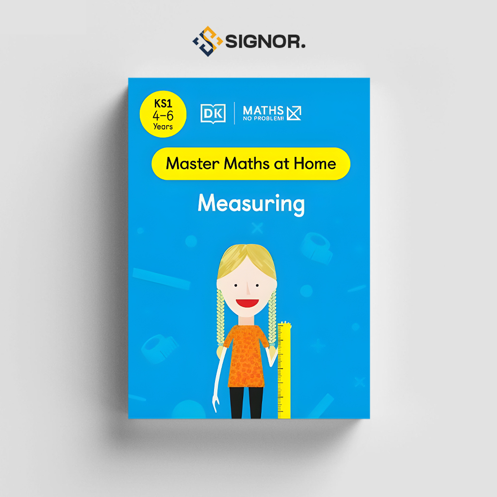 

[ENG1828] Maths (Master Maths at Home): No Problem! Measuring, Ages 4-6 (Stage 1) - DK