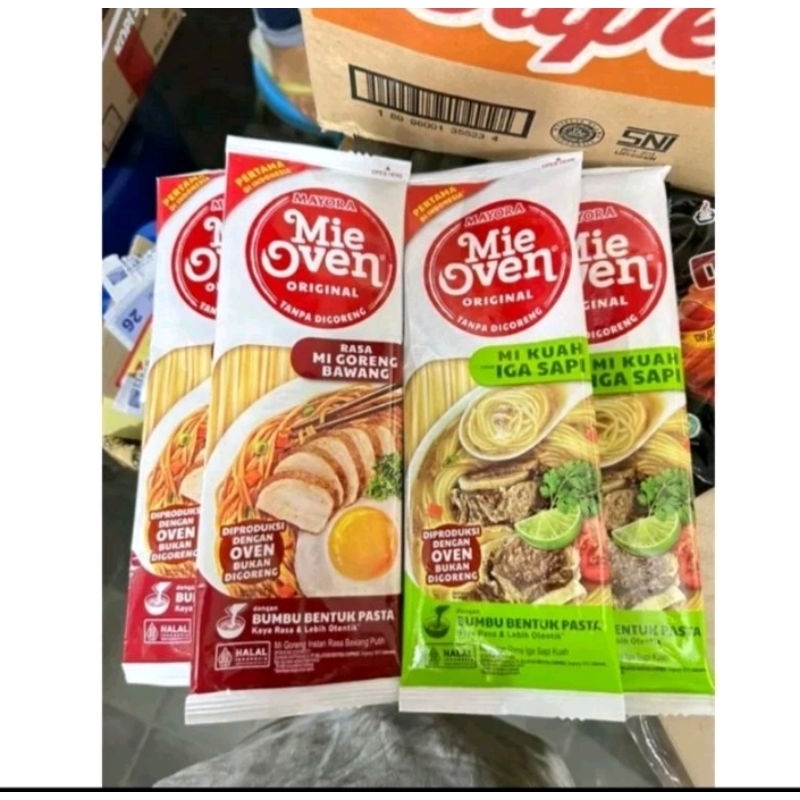 

Mie Instan/MIE OVEN BY MAYORA TERMURAH 78 gram