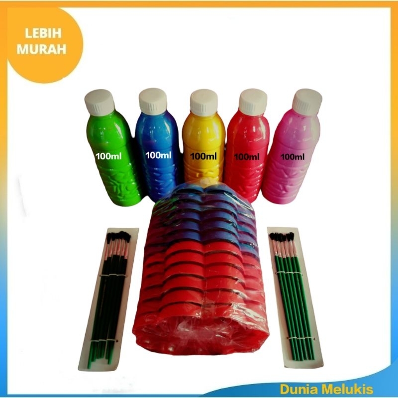 

Paket Cat , Mangkuk , Kuas Lukis