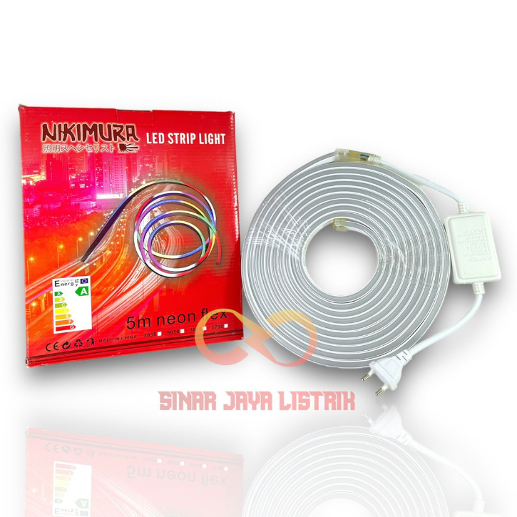 Lampu Neon Flex LED Selang Flexible Strip Flexible RGB 6 warna 2 Sisi