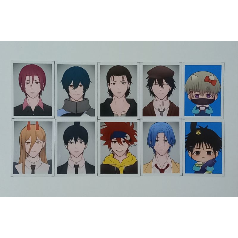 ID PHOTO RIN IKUYA EREN RANPO TOGE YUTA POWER AKI REKI LANGGA ANIME FREE AOT BSD JJK CSM SK8