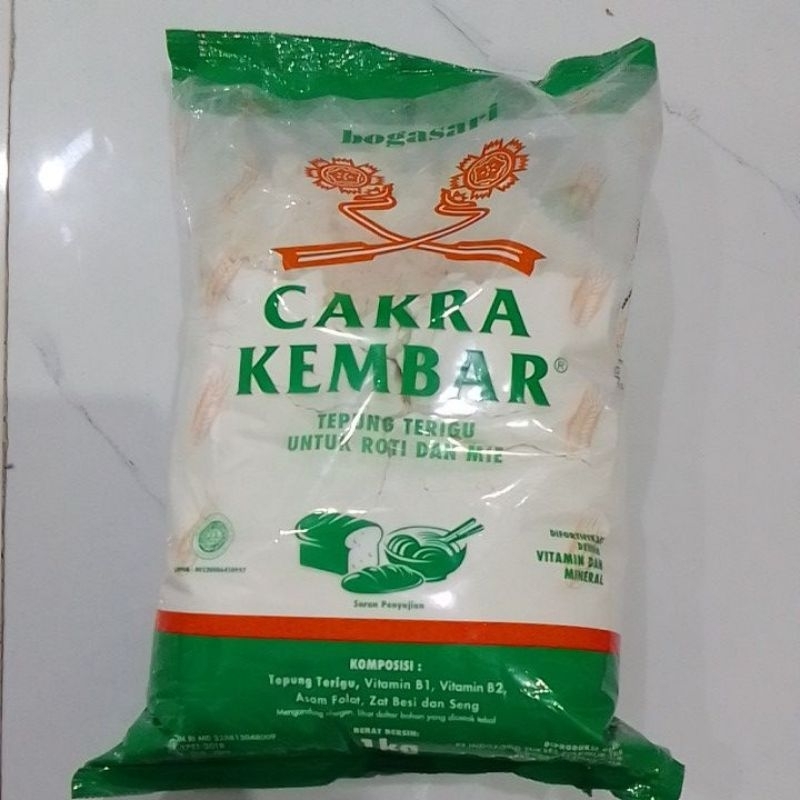 

Tepung Terigu Cakra Kembar 1kg