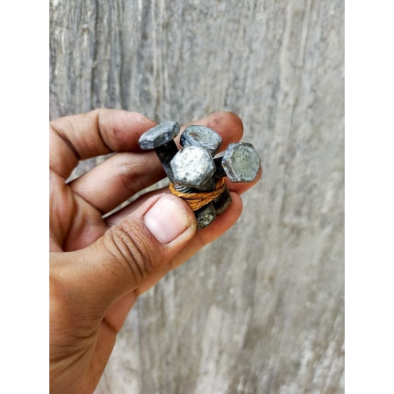 Mur Baut Nut Gir Gear Belakang Kawasaki Kaze R VR Original Bekas Copotan Motor Second 2nd