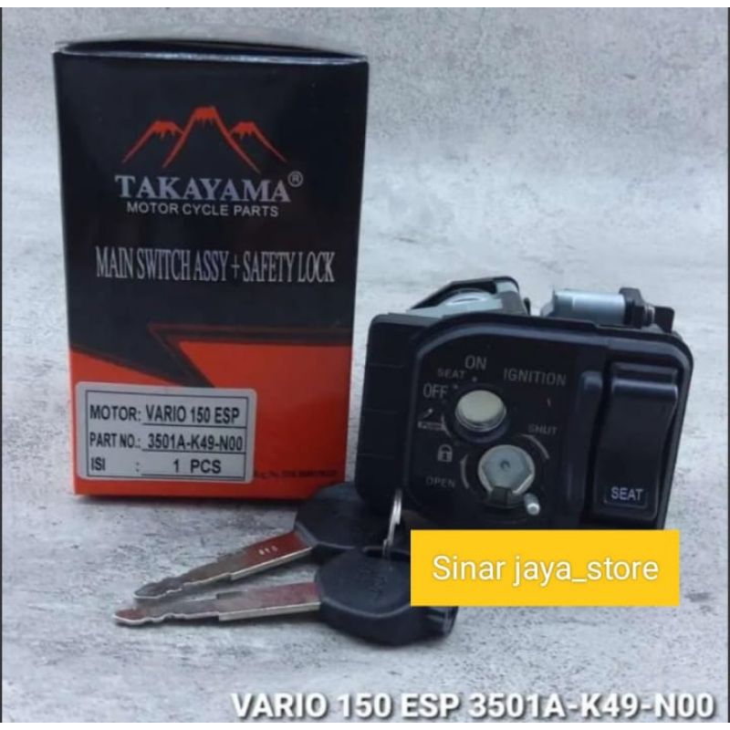 Kunci Kontak Set Vario 150 Takayama