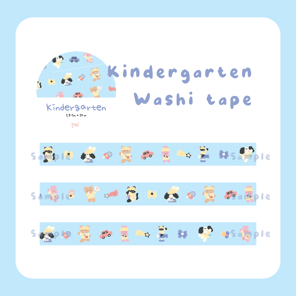 

Kindergarten Washi Tape