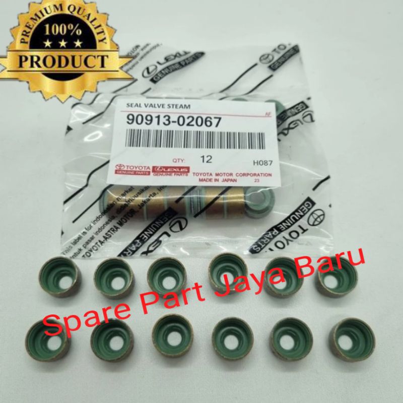 Seal Oil Valve Seal Sil Klep Steam Toyota Corolla Great All New Corolla Soluna Starlet 1set