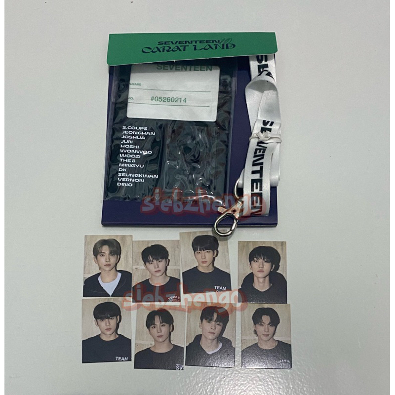 ID Card + photo id CARATLAND SEVENTEEN