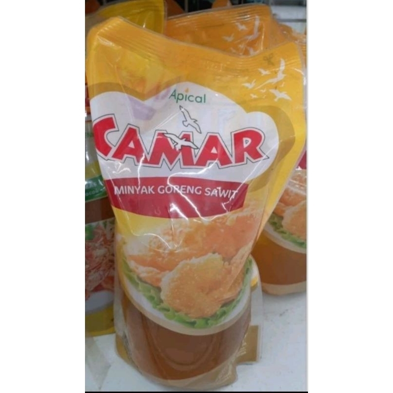

Minyak goreng kemasan 1 Liter Random Camar Harumas