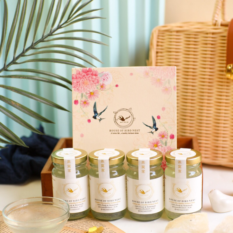 

BIRDNEST HAMPERS GIFT SET 4JARS 120ML