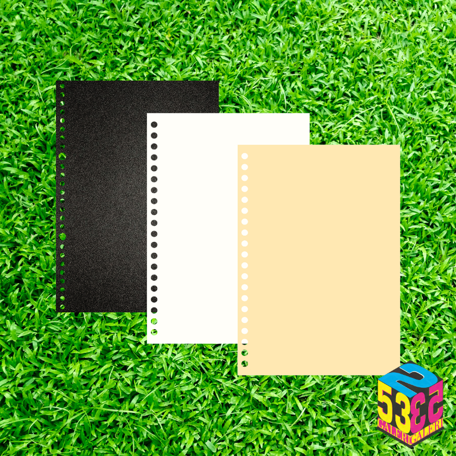 

Loose Leaf : Kertas Warna Polos Paper Refill Binder A5