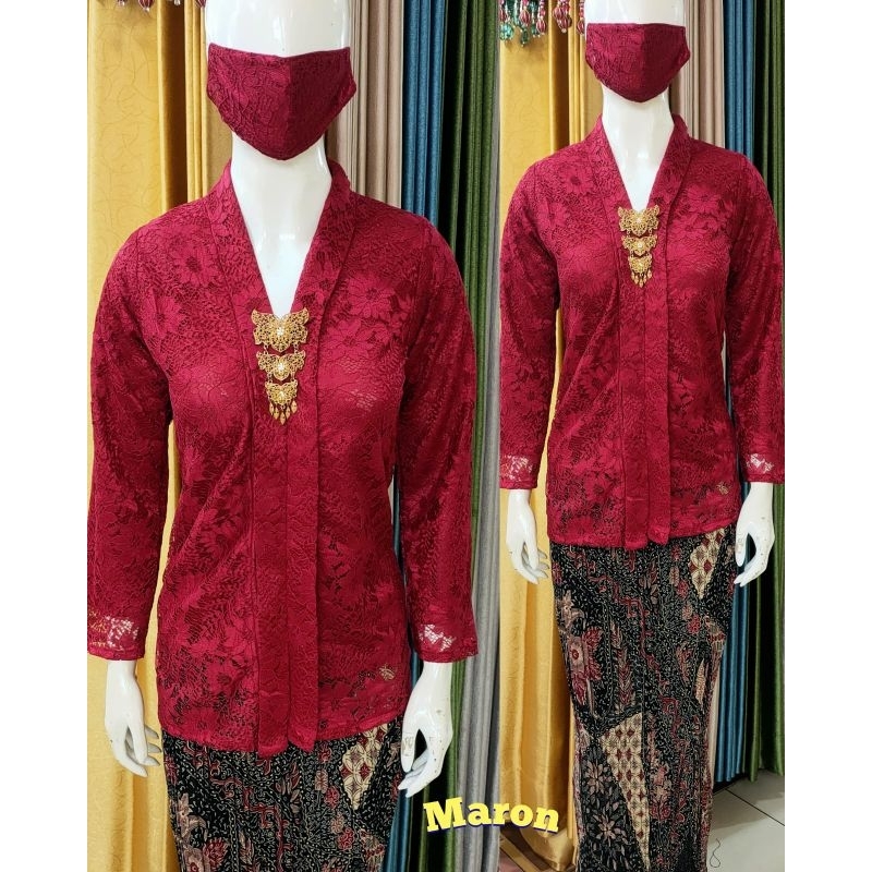 Kebaya Brokat Floy / Kebaya Tunik / Tunik Brokat / Kebaya Modern / Kebaya Kondangan / Kebaya Wisuda / Tunik Kebaya / Kebaya / Kebaya Pesta / Tunik / Floy