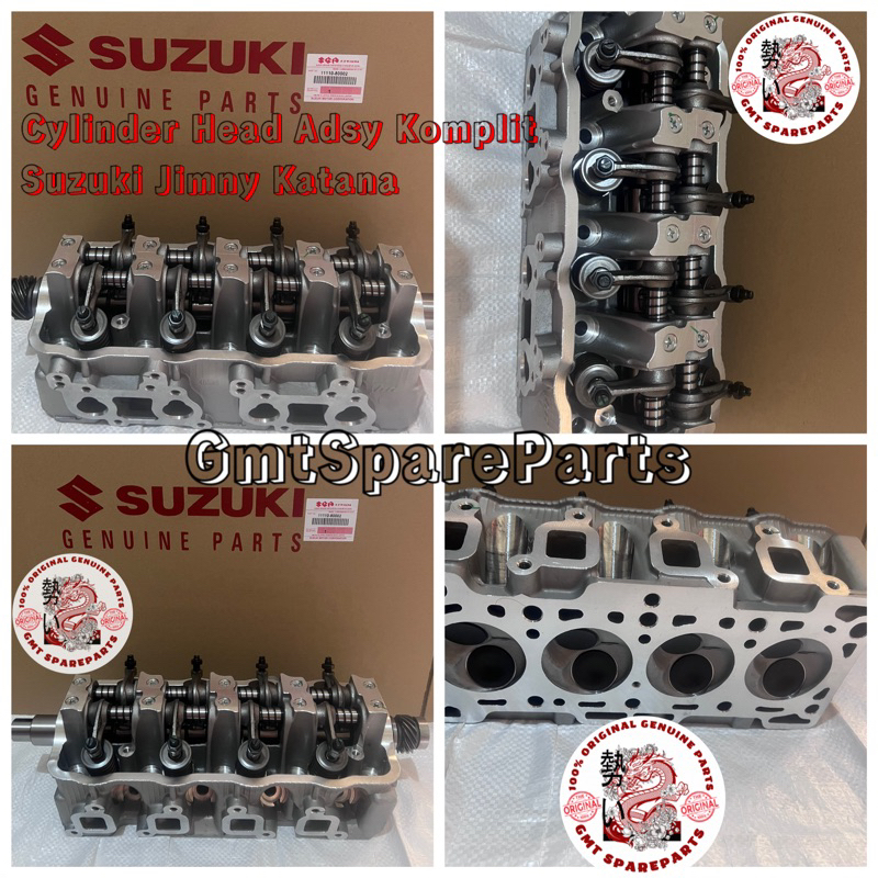 CYLINDER HEAD ASSY JIMNY KATANA KOMPLIT SUZUKI ORIGINAL JAPAN