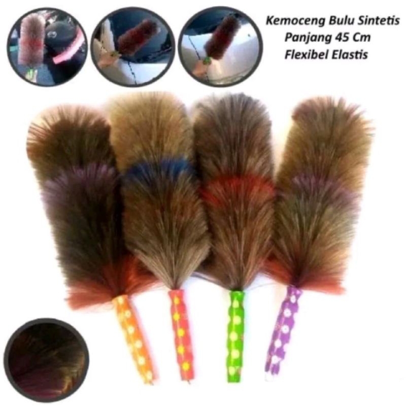 Sulak Bulu Sintetis Sulak Wig Kemoceng Bulu Sintetis Kemucing Bulu