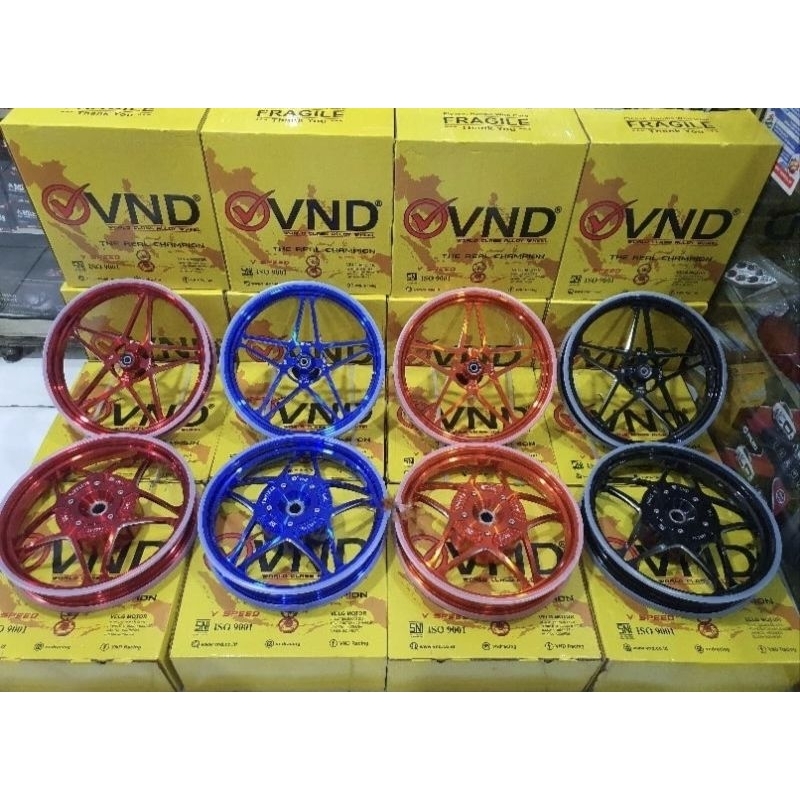 VELG VND VSPEED BINTANG V1 V2 GEN 1 GEN 2 BEAT SCOOPY GENIO VARIO 110 VARIO 125 VARIO 150 ORIGINAL V