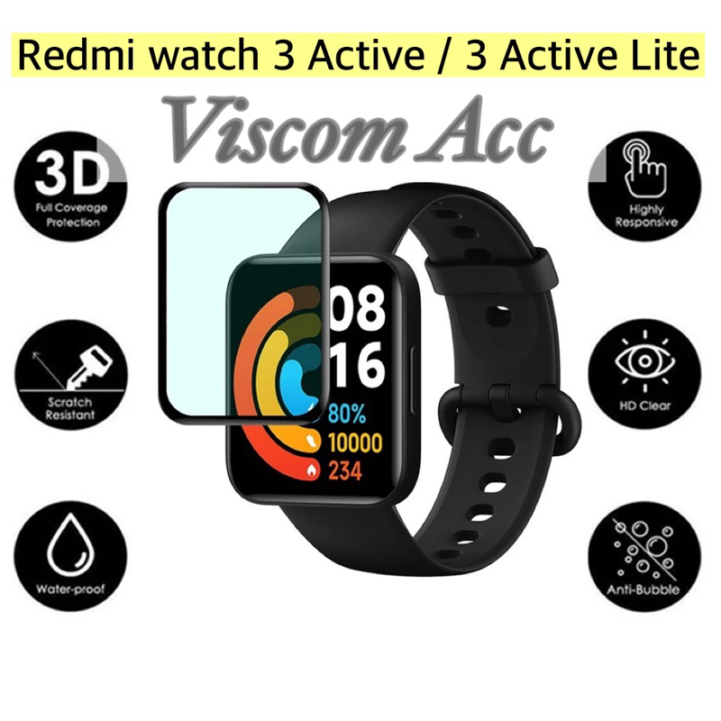 Antigores jam Redmi watch 3 Active / Redmi watch 3 Active Lite nano