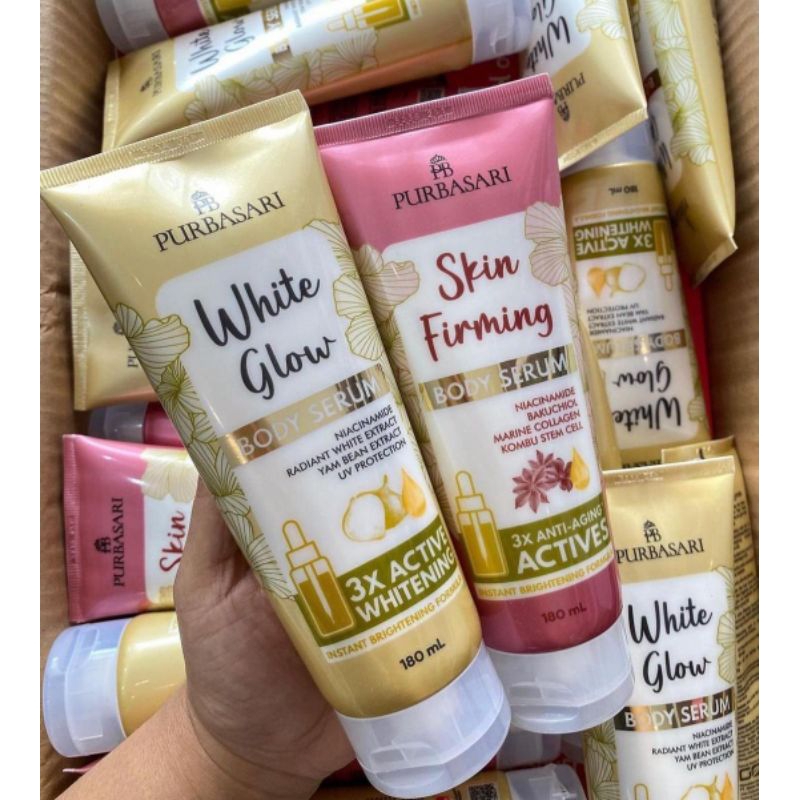 Purbasari serum white glow body serum
