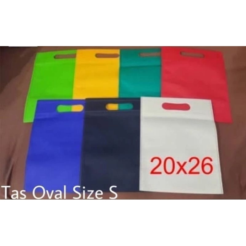 

Tas Kain Spunbond Oval Uk S | Tas Kain GoodieBag uk 20x26 cm